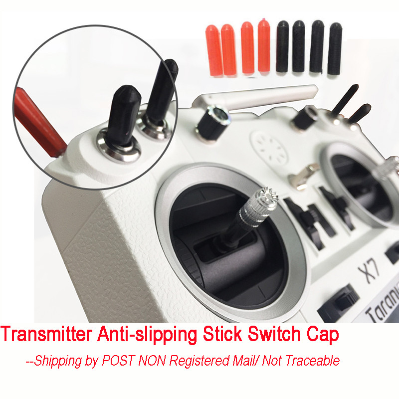 RC Transmitter Silica Anti-Slipping Stick Switch Cap Tube For FrSky X9DP X7 RadioMaster TX16S FlySky