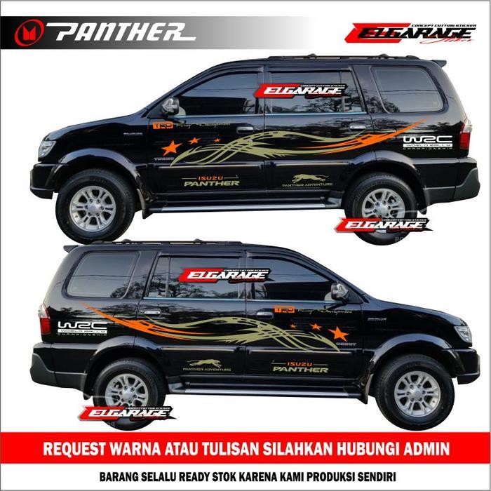 Stiker Mobil Panther Stiker List Body Samping Mobil Isuzu Panther Stiker Mobil Panther Terbaru Ptr3