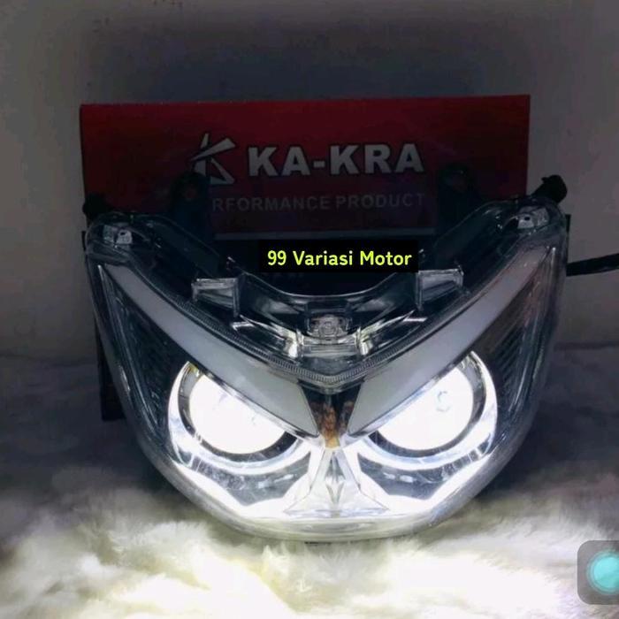 Limited Lampu Depan Nmax Old Headlamp Reflektor Led Projie Aes Sen Terlaris