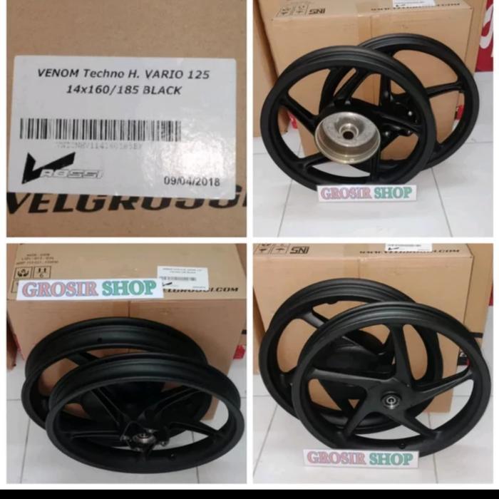 Pelek Racing Rossi Vario 125 / 150 Velg Racing V Rossi Vario 125 / 150