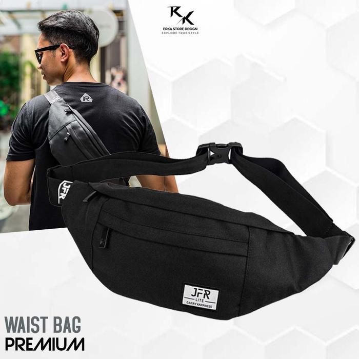 Tas Selempang Pria Tas Pria Sling Bag Original Distro Jfr T17 Tas Samping Selempang Polos