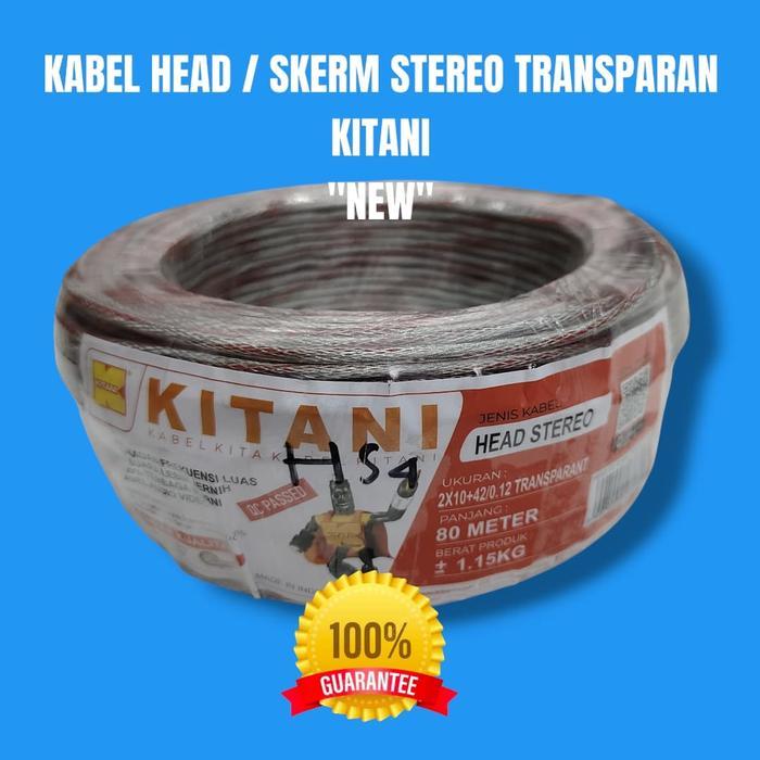 Kabel Head Hed Mic Kecil Stereo Transparan Makita Kabel Input Audio Terbaik