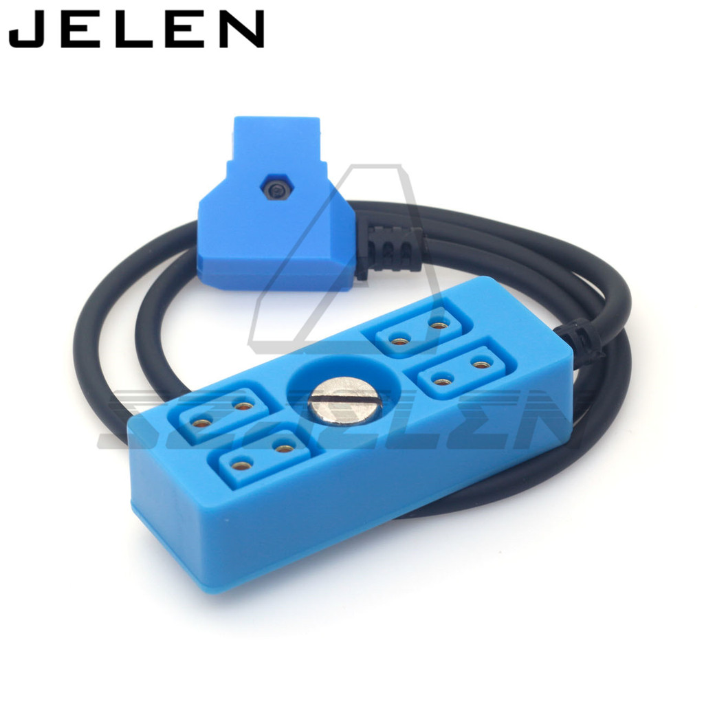 Red blue green black yellow purple D-TAP to 4D-tap Camera power three way splitter D-TAP Distributor