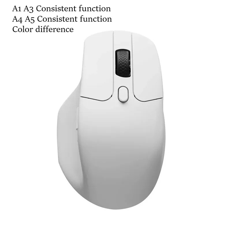 Keychron M6 Wireless Three Mode Mouse 2.4G Bluetooth PAW3395 Ergonomic Wired Gaming Original Design