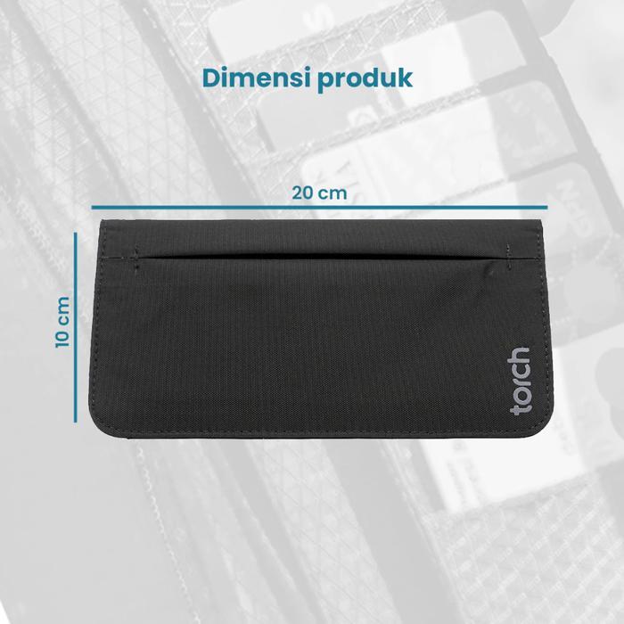 Dompet Minimalis Torch Dompet Panjang Kartu Atm Stnk Pria Wanita - Long Wallet Oder