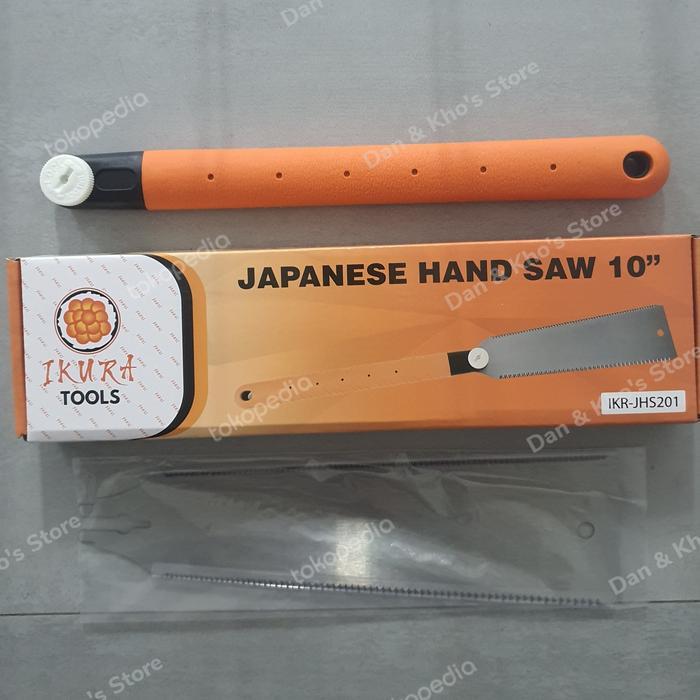 Japanese Handsaw Ryoba Double Edge Gergaji Jepang Dua Sisi 10" dan 12"