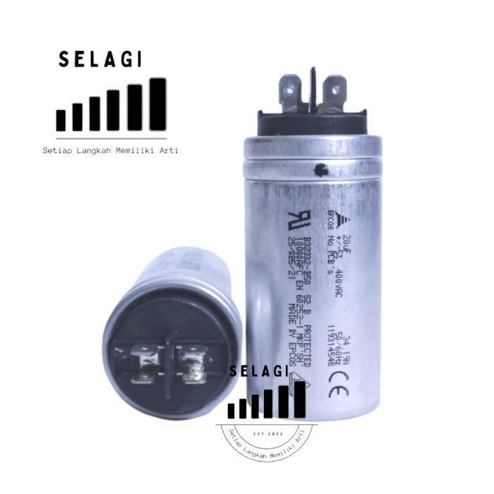 Kapasitor Ac Panasonic 1/2 Pk 20Uf