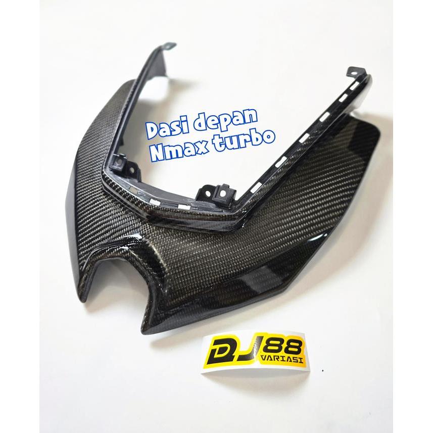 Dasi Depan Carbon Nmax Turbo Kedok Tameng Depan Dekat Windshield Carbon Kevlar Part Carbon Nmax Neo