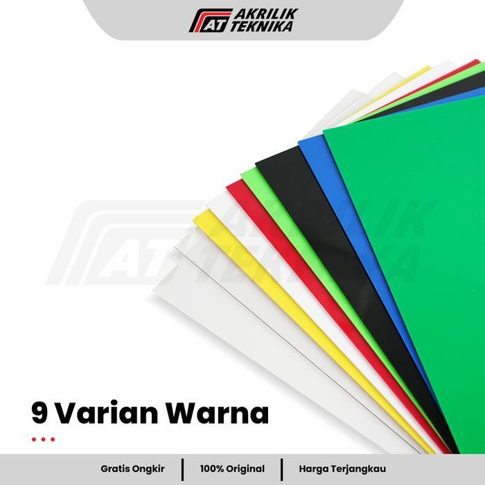 Lembaran Akrilik A4 3mm Acrylic Sheet Clear Transparan Akrilik Warna