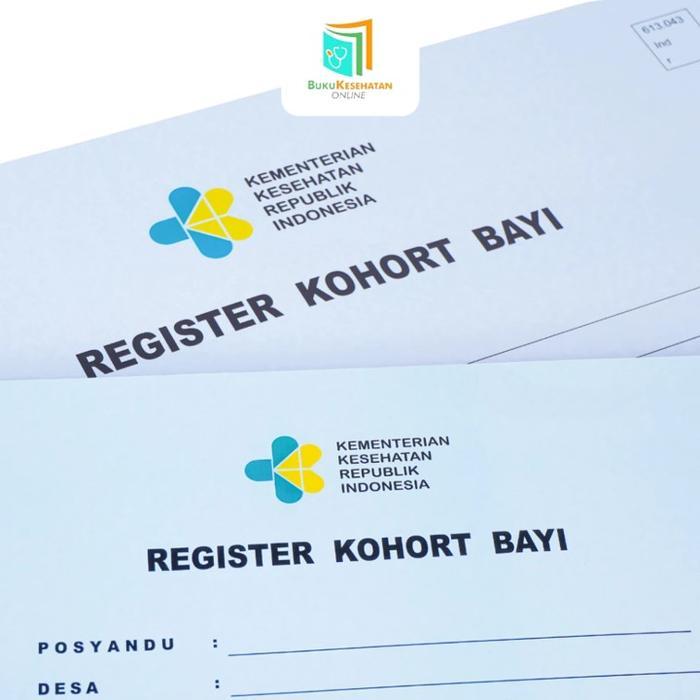 Buku Register Kohort Bayi - Ukuran Besar A3