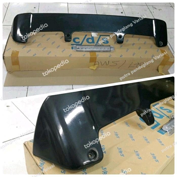 Spoiler belakang mobil kijang kapsul / kijang new bahan plastik abs Merek KJS