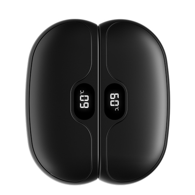 New magnetic hand warmer USB rechargeable detachable hand warmer digital display temperature