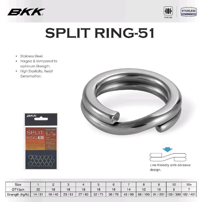 SPLIT RING PANCING BKK SPLIT RING-51