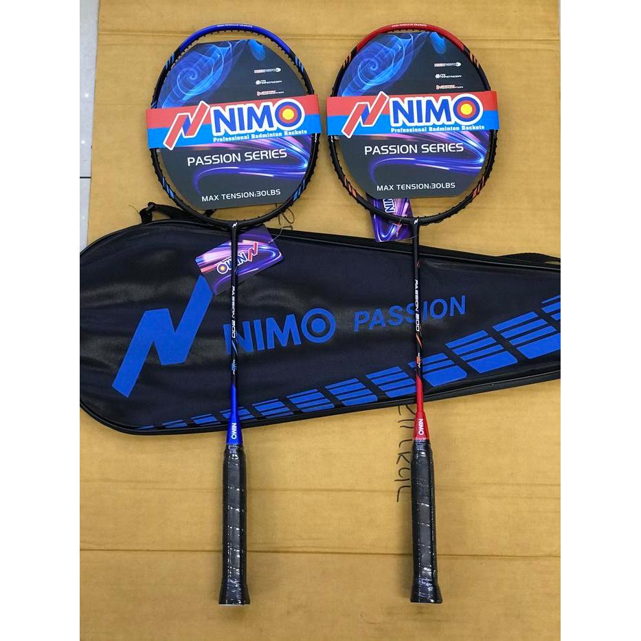 Raket Bulutangkis Nimo Passion 200 Original Free Cover