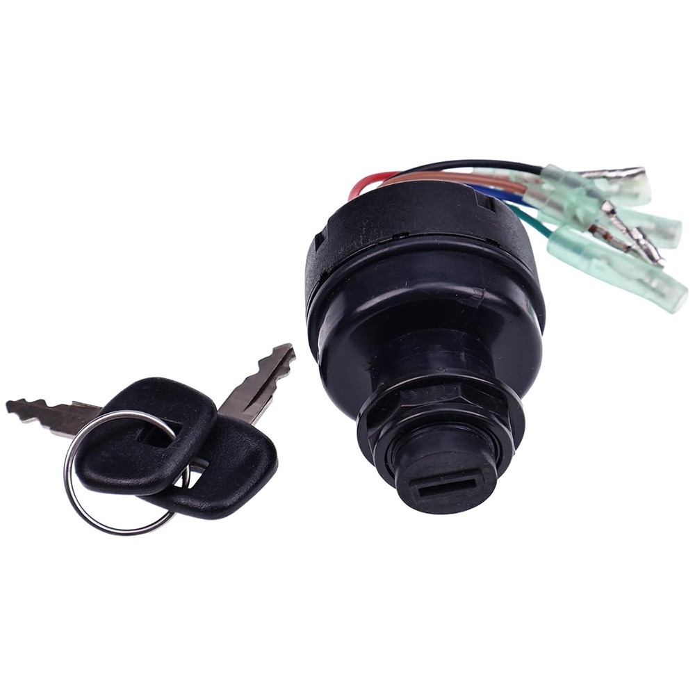 IGNITION KEY SWITCH 353-76020-3 BOAT ENGINE FOR TOHATSU RC5E EASY TO INSTALL REPLACEMENT SPARE PARTS