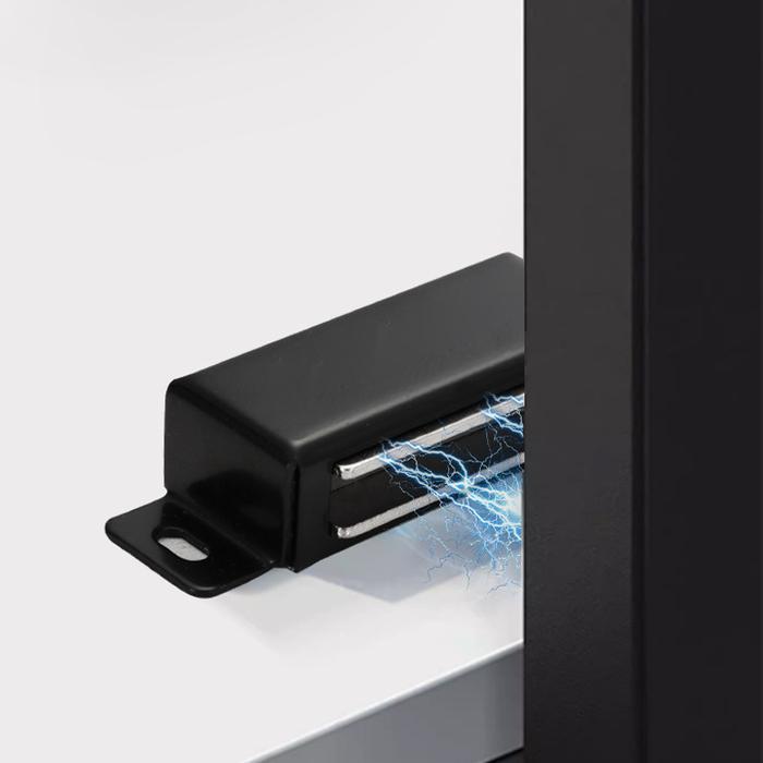 2PCS Magnet Pintu Lemari Stainless Steel Magnet Penahan Pintu Lemari Magnetic Strong Pengunci