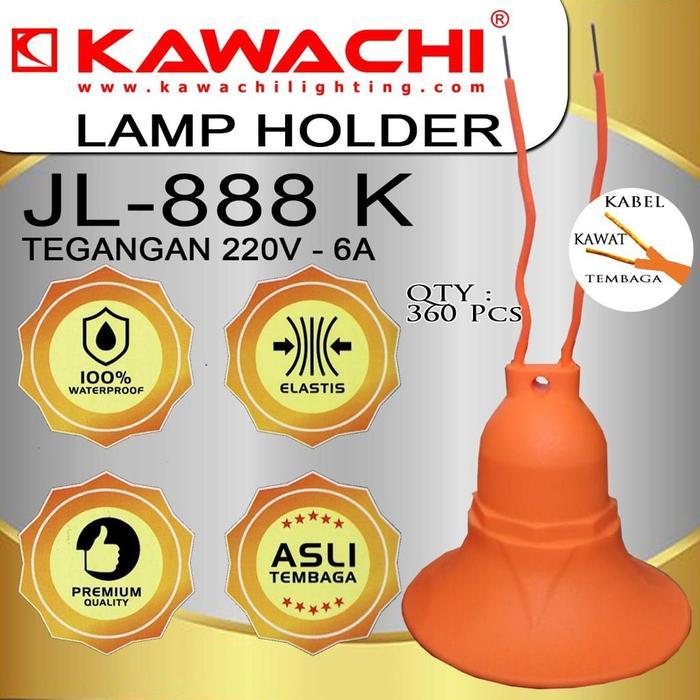 Fitting / lampu gantung outdoor waterproof