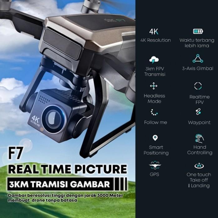 Drone Sjrc F7 Beyondsky Special Edition Gps 3Km 3-Axis Gimbal 4K