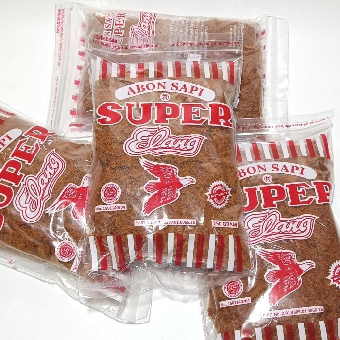Promo- Abon Sapi Cap Elang Asli Boyolali 250 Gram Abon Sapi Super Cap Elang