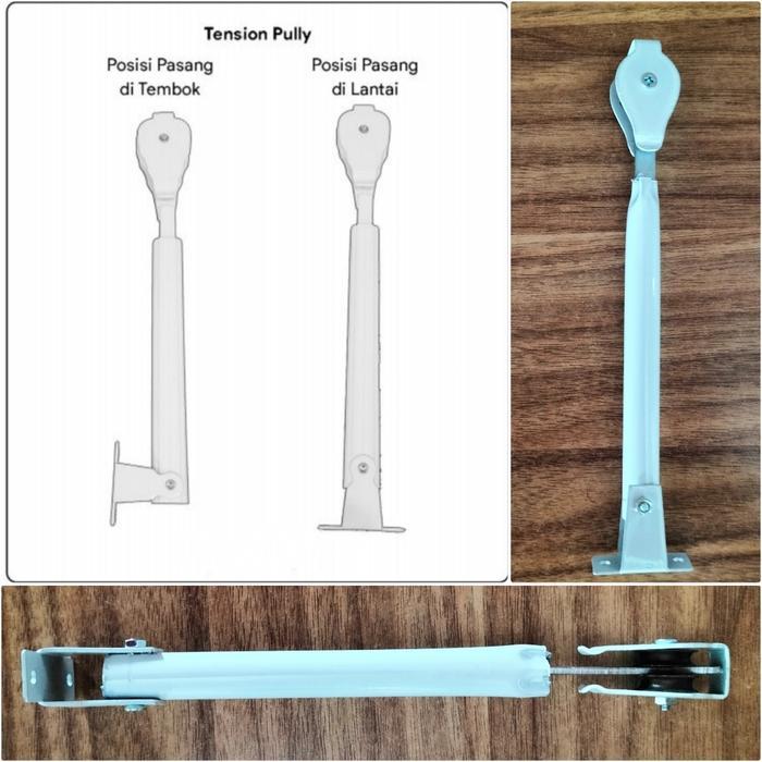 Cord Tension / Pemberat Tali Rel Tirai Gorden Tarik
