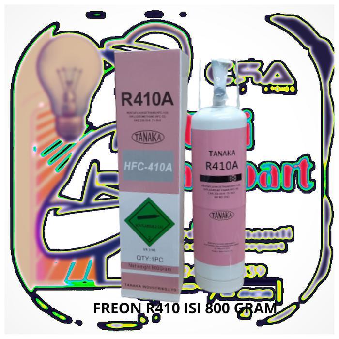 Terlaris freon AC Rumah r410 kaleng isi 800 gram plus kran freon SALE