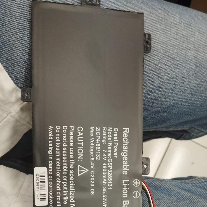 DES-25 baterai laptop Zyrex sky 232