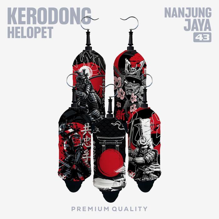 Premium Kerodong Helopet Pleci Full Printing Sublime Original