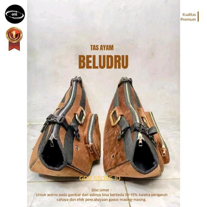 Premium Tas Kiso Ayam Bangkok Premium Bahan Beludru/ Tas Kiso Ayam Petarung / Sling Bag Kiso Ayam