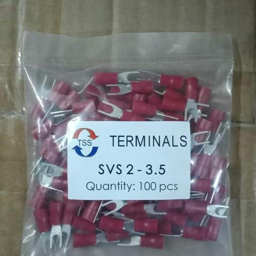 Kabel Skun Garpu Isolasi Svs 2-3.5 Merah