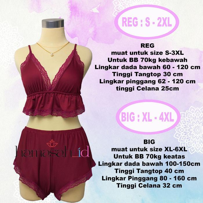 Lingerie Wanita - Sexy Lingerie - Lingering Wanita Hot - Baju Tidur Wanita Sexy - Ukuran S-6Xl