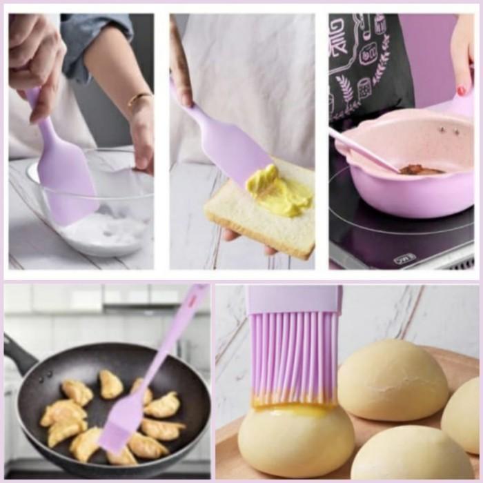 Suncity YC60116 -Baking Tool Set / Set Spatula Whisker Kuas Silikon