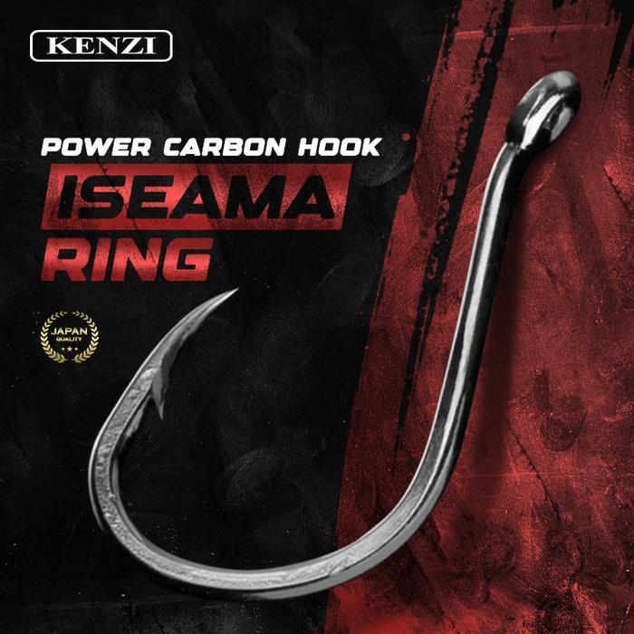 KENZI Kail Pancing Iseama Ring Black Nickel