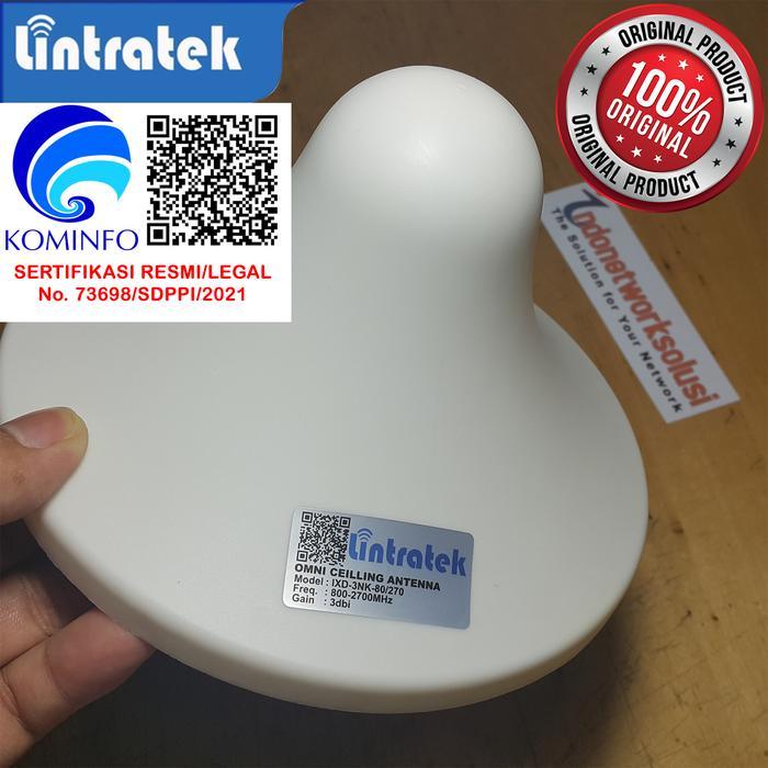 Antena Omni indoor Jamur Ceiling untuk Repeater 2G 3G 4G Lintratek ORI