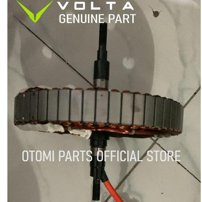 VOLTA ORIGINAL - STATOR SET (ANGKUR SET) DINAMO MOTOR LISTRIK VOLTA 401