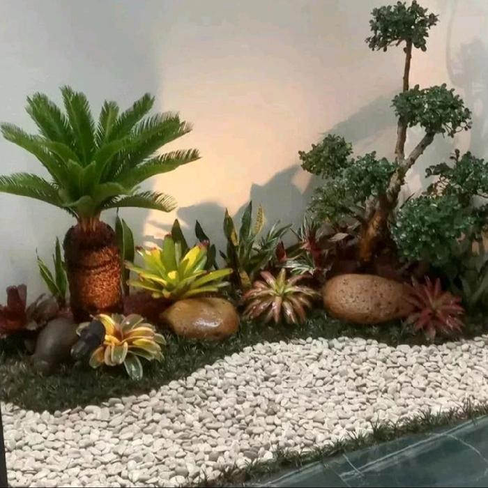 taman bonsai jepang /taman rumput / pembuatan taman jepang / bibit rumput taman jepang siap tanam