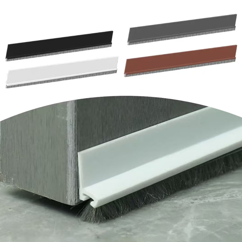 100CM Hair Brush Seal Strip Door Bottom Seal Strip Insectproof Soundproof Door Bottom Seal Strip