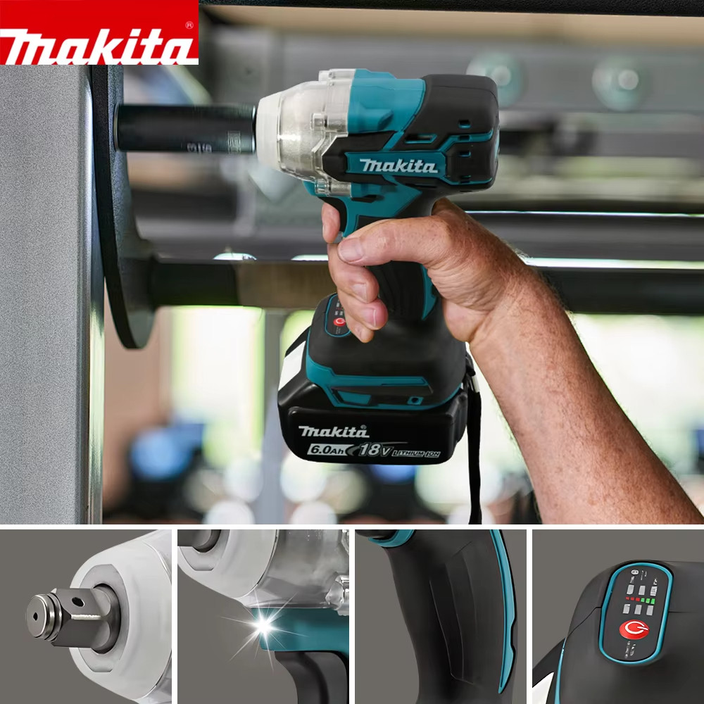 DTW285 Makita Tools Impact Wrench Machine Brushless Cordless Electric Wrench Power Tools