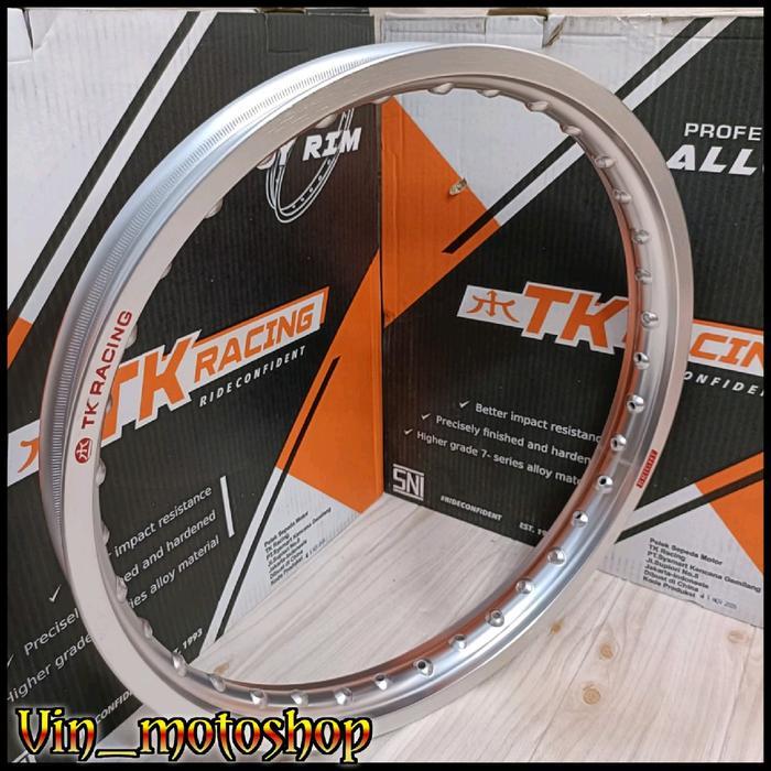 Velg Tk Racing Ring 18 Hole 36 Silver 160 185 215 Original Tk Racing