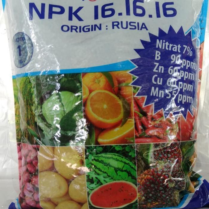 Argotech_ Npk Itu Npk 16-16-16 Npk Biru Pupuk Npk Pupuk Tabur