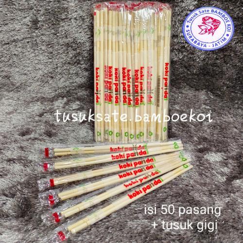 Sumpit Bambu Koki Panda