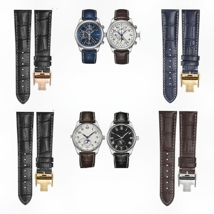 SIAPKIRIM Tali Jam Tangan Longines 9016.21 Leather Strap For Longines 21 MM READY STOCK
