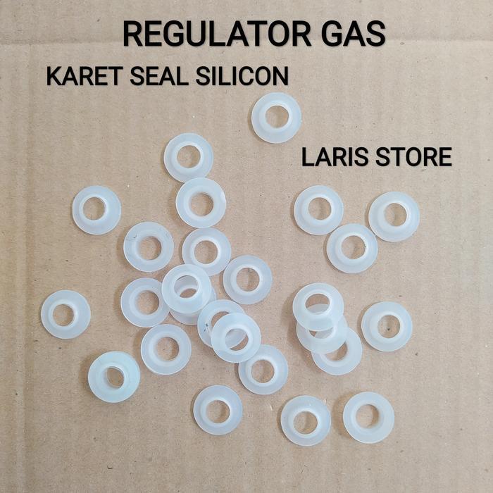 Karet Seal Silicon Regulator Gas / Sil Putih Regulator Gas Anti Bocor