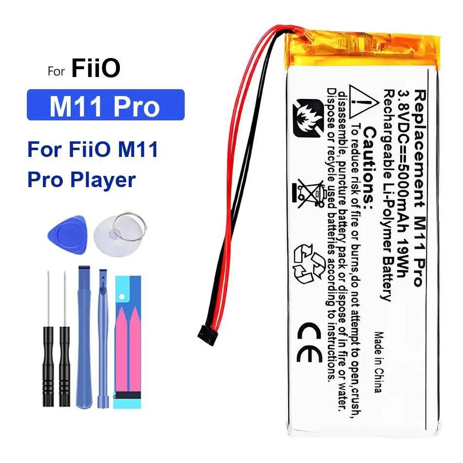Battery Fast Charging 0-6000mAh For Fiio M11 Hifi Player II Plus Pro