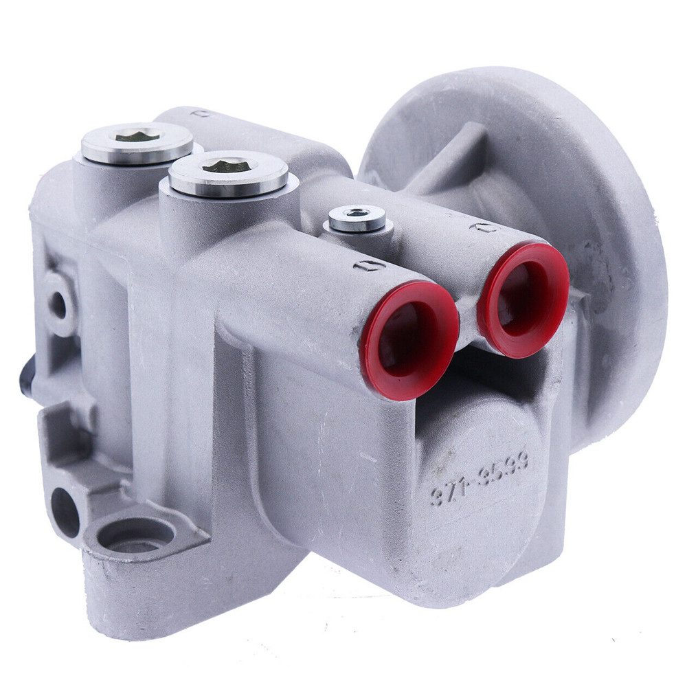 BARU 24V Excavator Fuel Filter Head C7 Fuel Pump 190-8970 1908970 371-3599 371-3602 3713599 For Cate