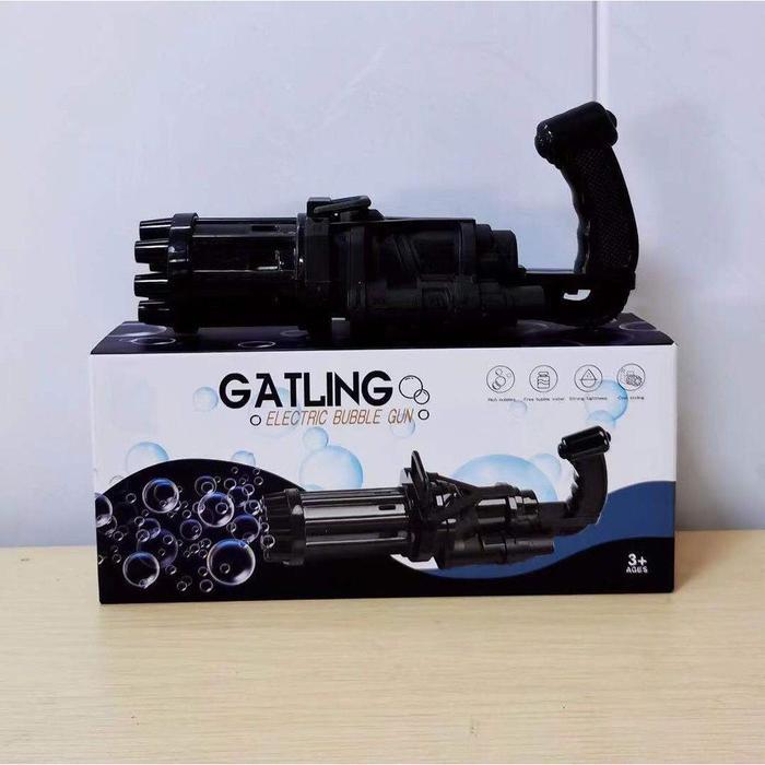 GS MAINAN BUBBLE GUN, BUBBLE GUN BUSA GELEMBUNG