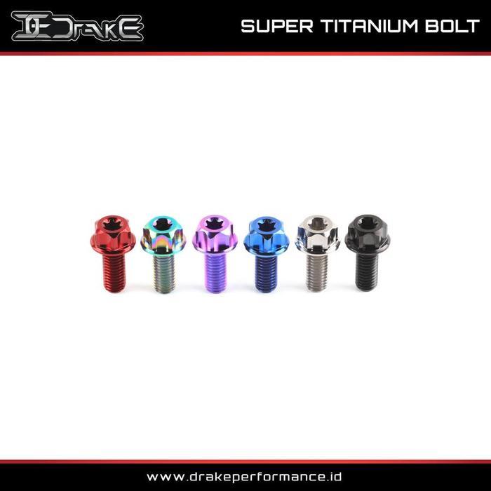 [CLEARANCE] Drake Baut Titanium Kaliper Brembo 2P 2 P 4P 4 P Grade 5