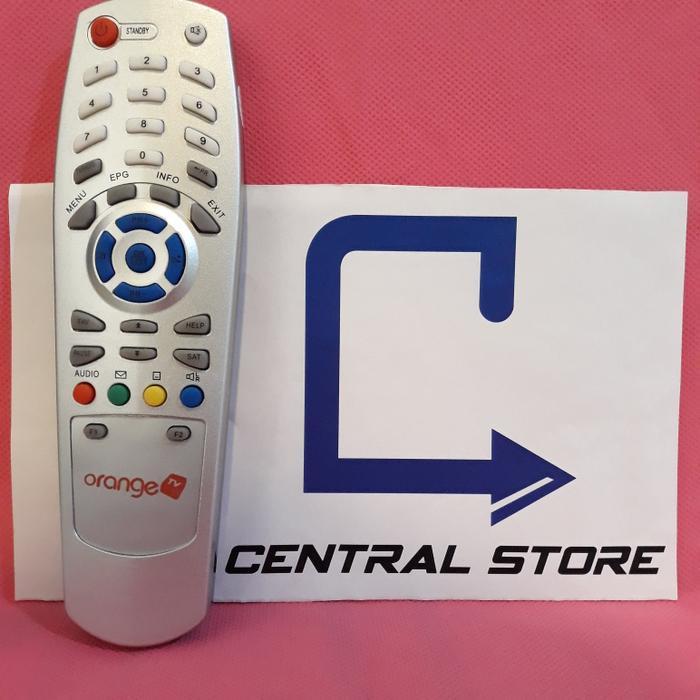 Remote Orange Tv Silver