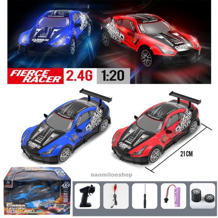 Fierce Racer Drift Rc 2,4 Ghz Mobil Rc Drift 4Wd 2,4Ghz Mainan Mobil Remote Control Drift Racing