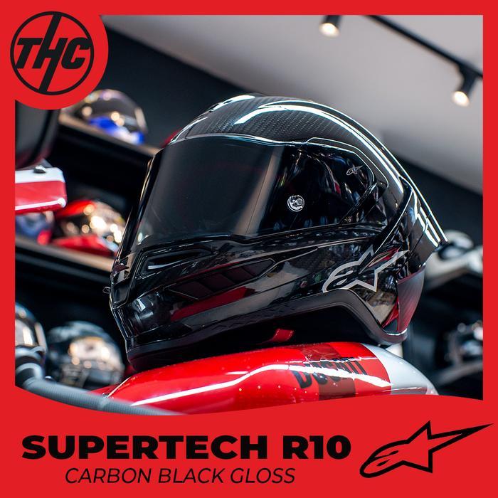 ALPINESTAR SUPERTECH R10 CARBON GLOSS FULL FACE HELMET ORIGINAL