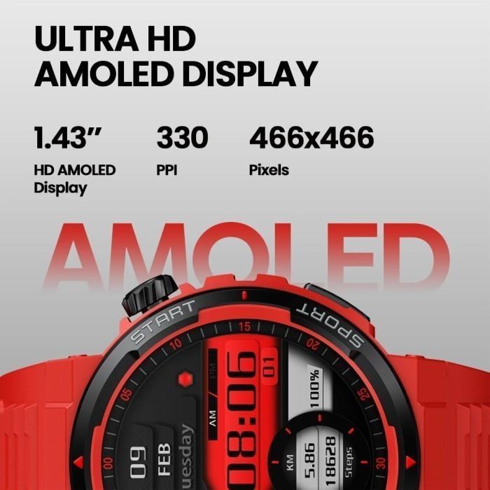 Terbaru Best Quality 100% Original Zeblaze Ares 3 Plus 1.43'' Hd Amoled Display Smartwatch Bluetooth